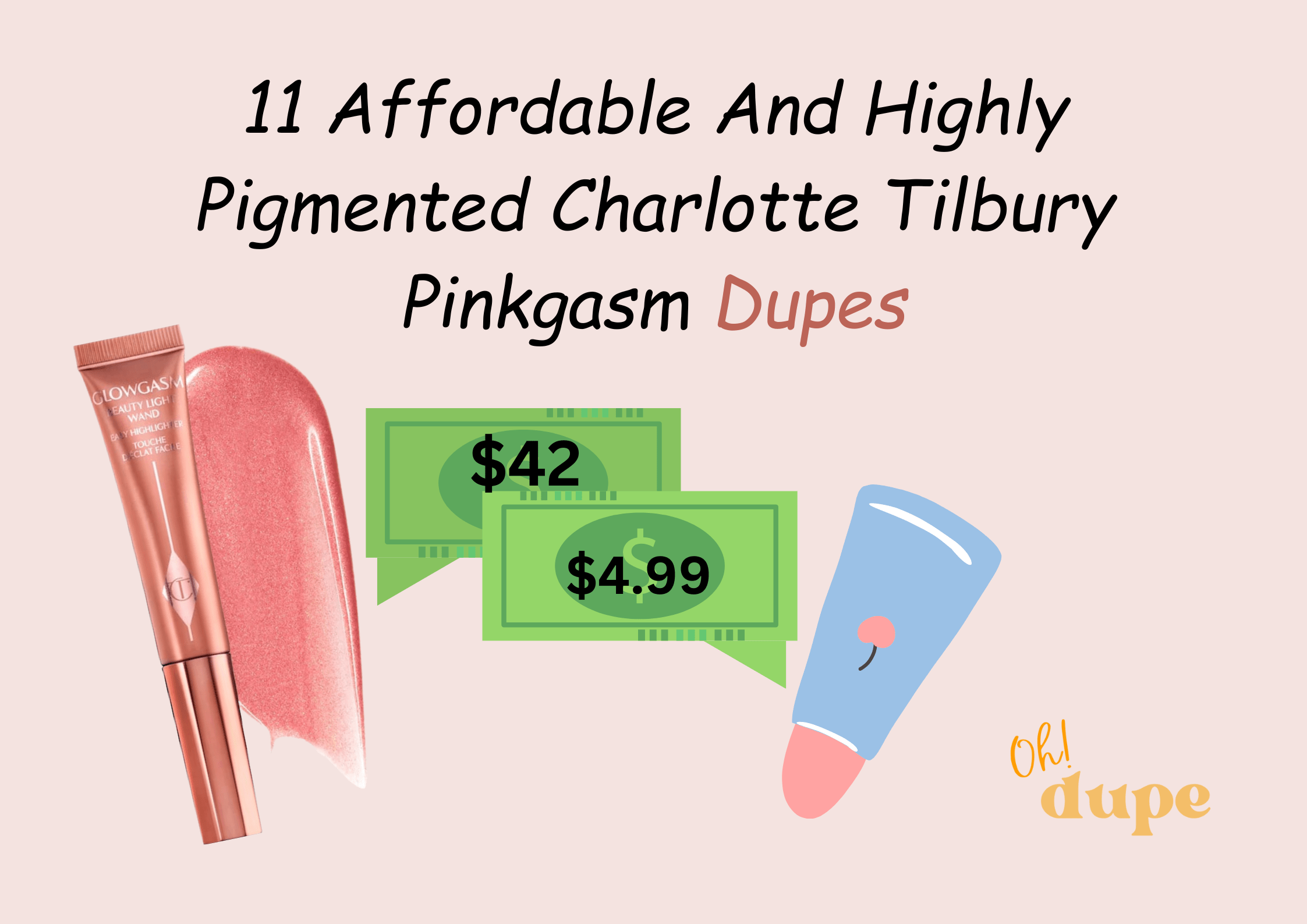 Charlotte Tilbury Pinkgasm Dupe