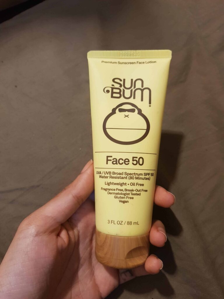Sun Bum Original SPF 50 Sunscreen Face Lotion