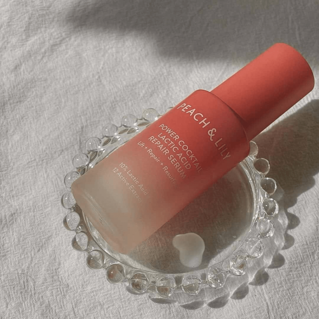 Peach and Lily Power Cocktail Lactic Acid Repair Serum