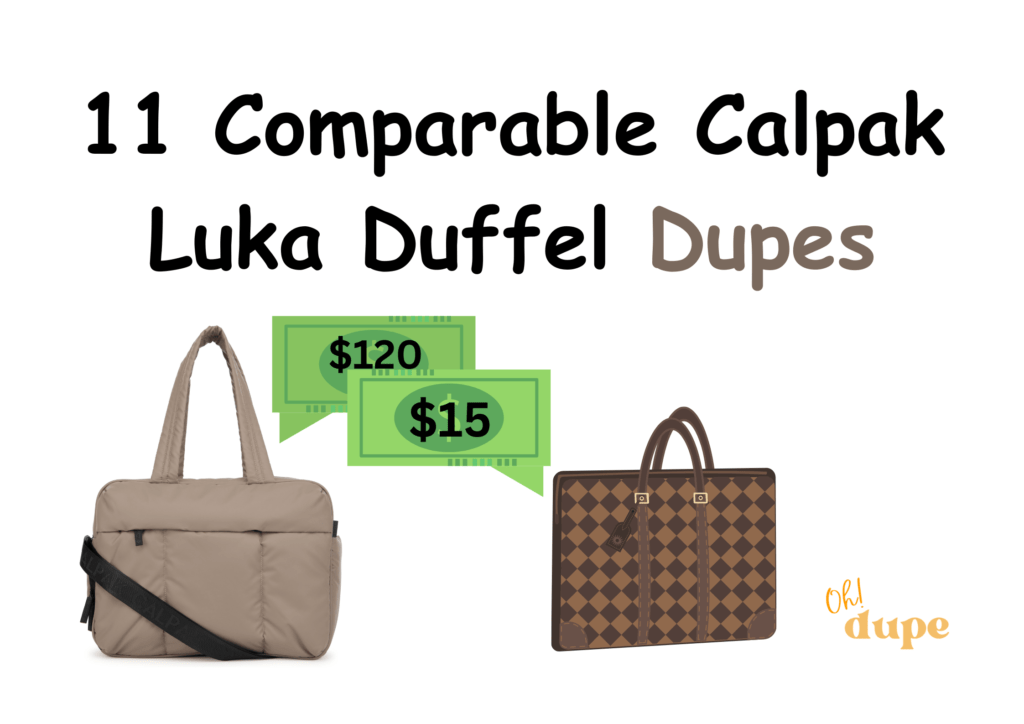 Calpak Luka Duffel Dupe