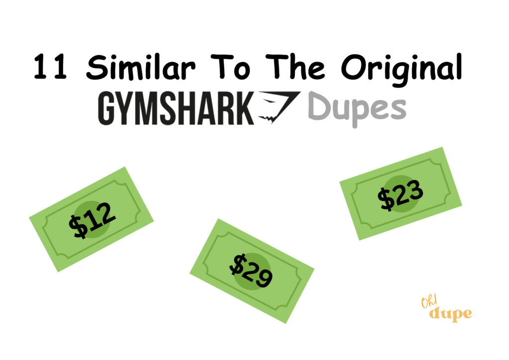 Gymshark Dupes