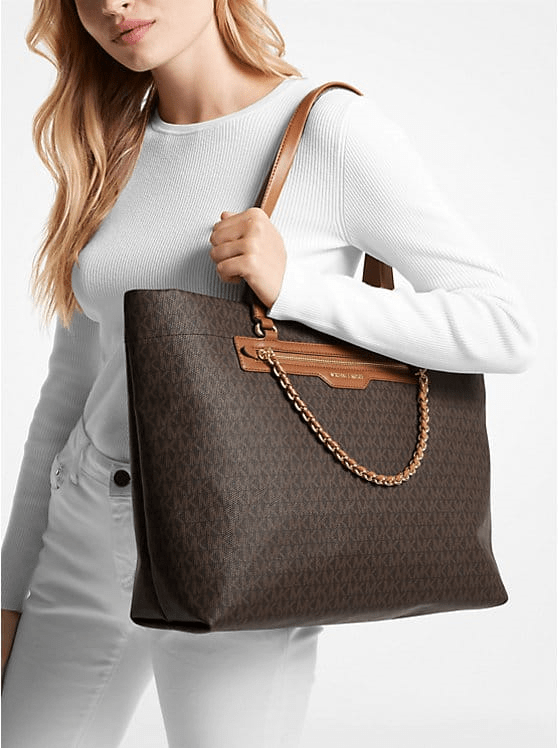 Michael Kors Slater Large Logo Tote Bag