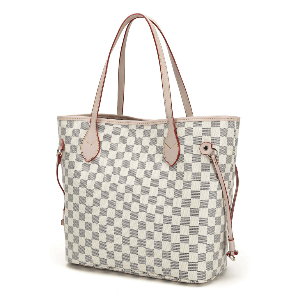 Richports Checkered Tote Shoulder Bag