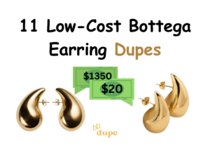 Bottega Earring Dupes