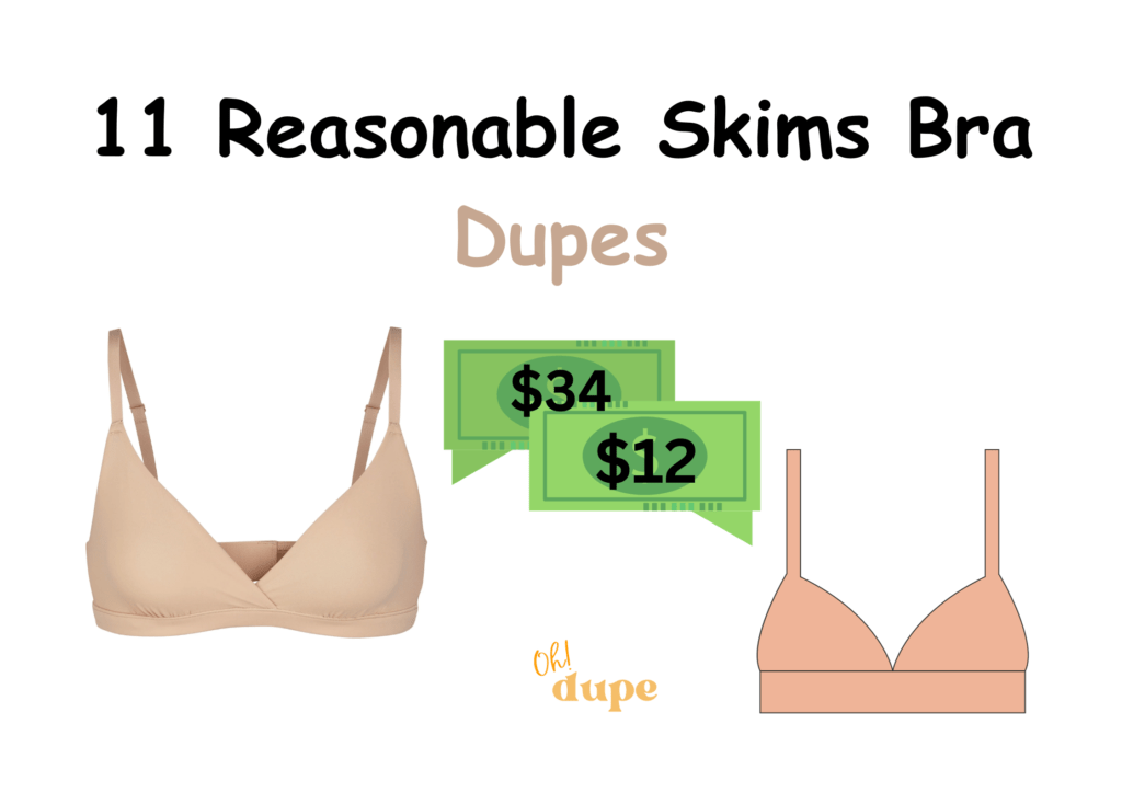 Skims Bra Dupes