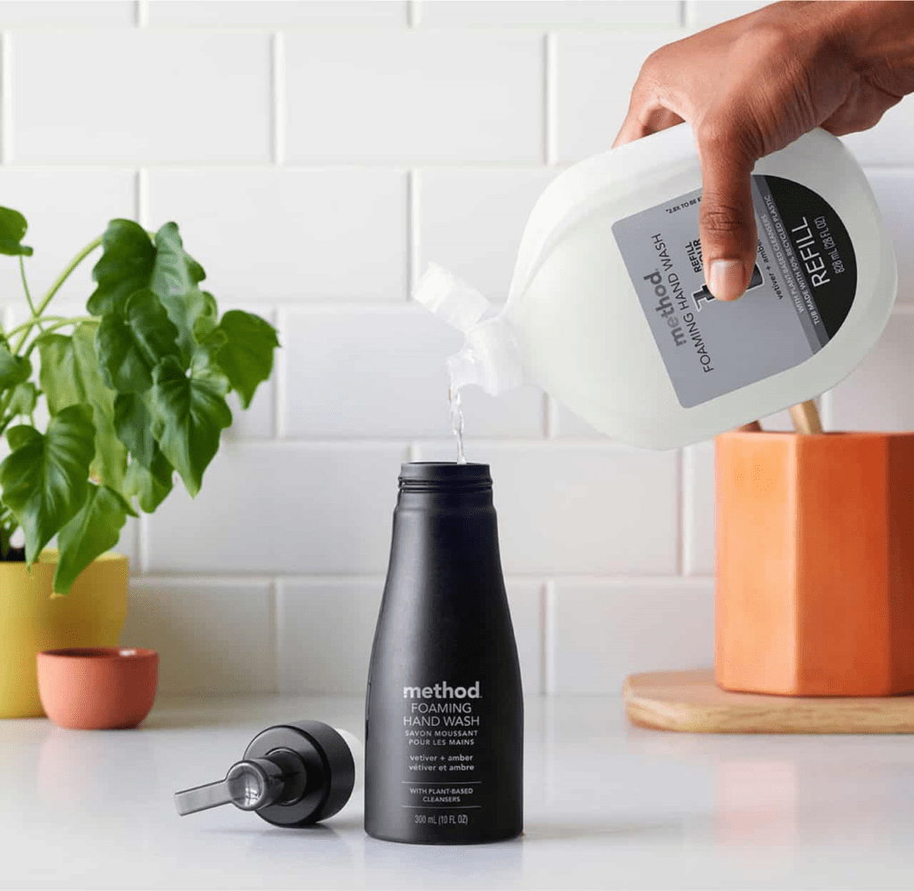 Method Vetiver + Amber Foaming Hand Wash 