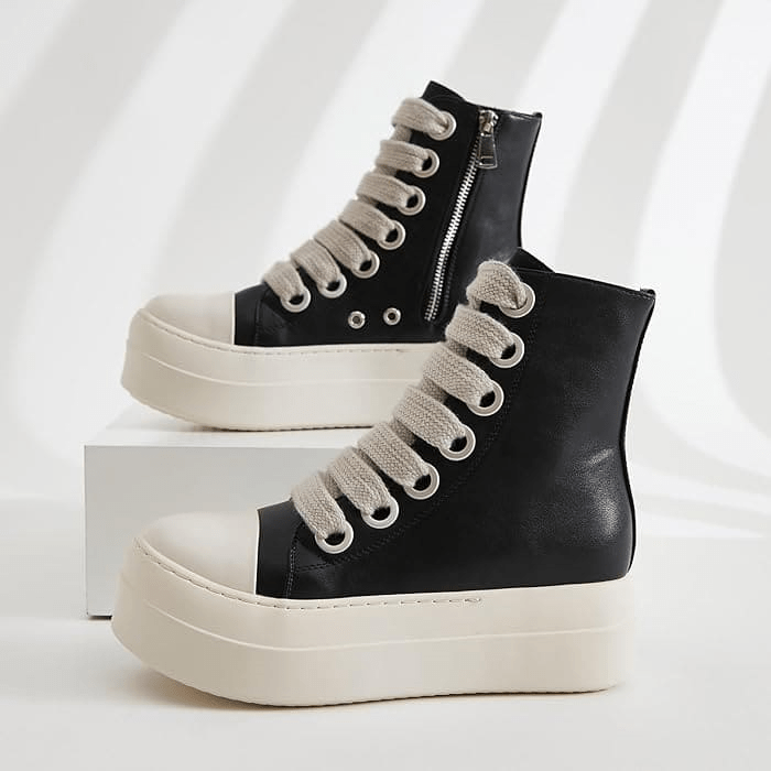 Kiwofodur Mens High Top Sneakers 