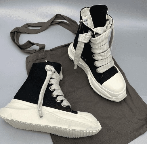 True Deals Club Unisex Jumbo Laces High Top Sneakers 