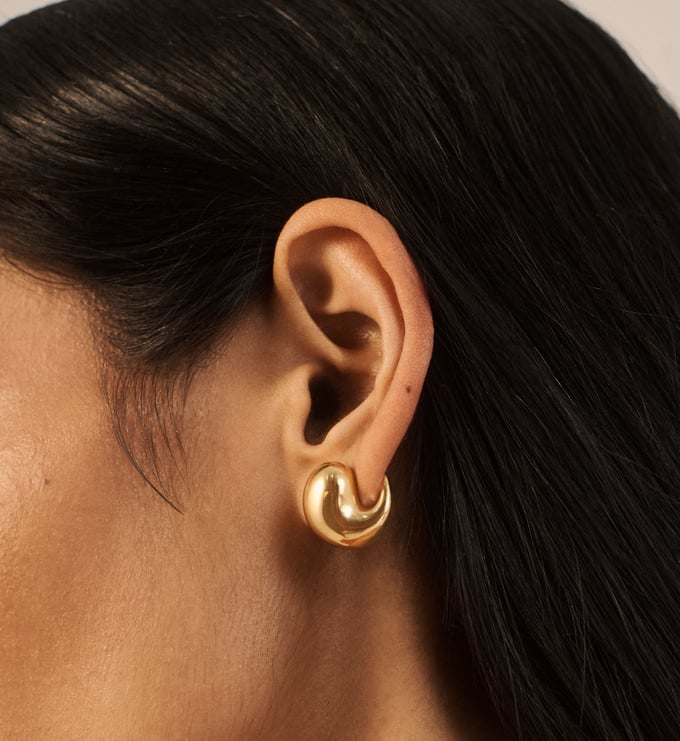 Monica Vinader Nura Wrap Earrings