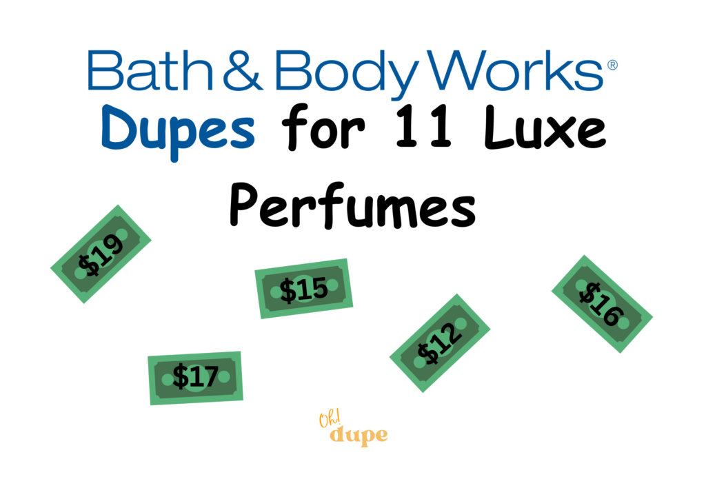 Bath and Body Works Dupes