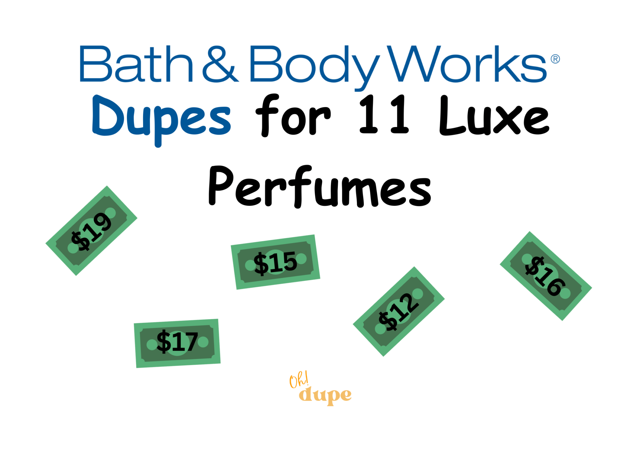 Bath And Body Works Dupes | Alternatives For 11 Luxe Perfumes - Ohdupe.com