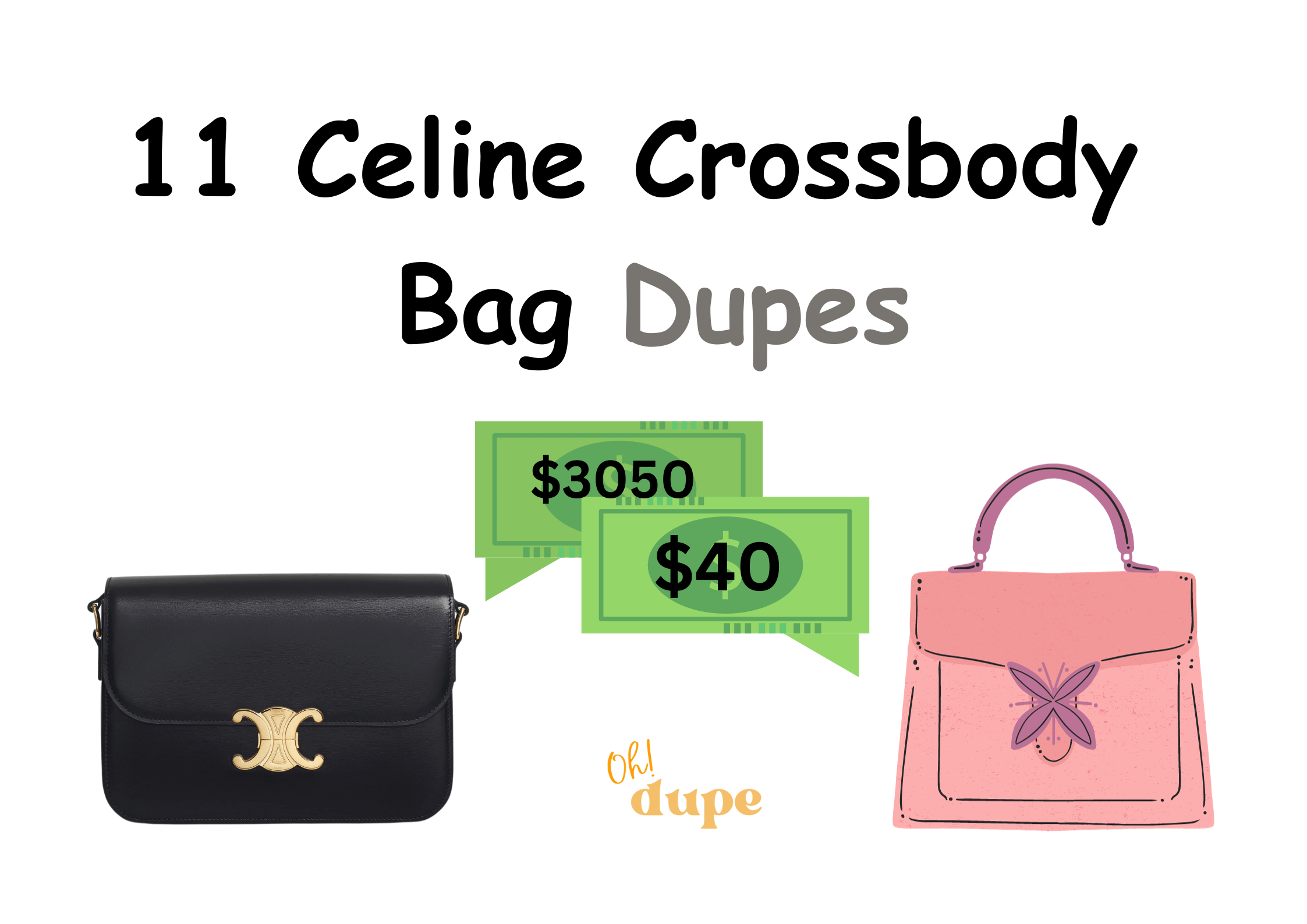 Celine Crossbody Bag Dupe