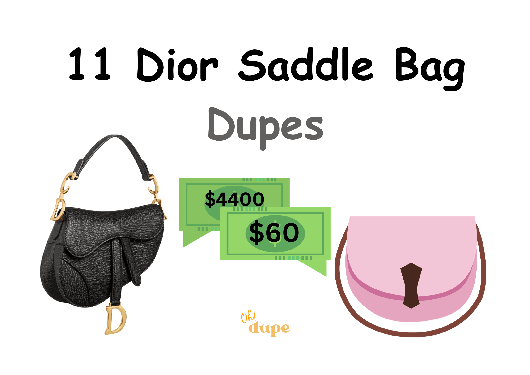 Dior Saddle Bag Dupe
