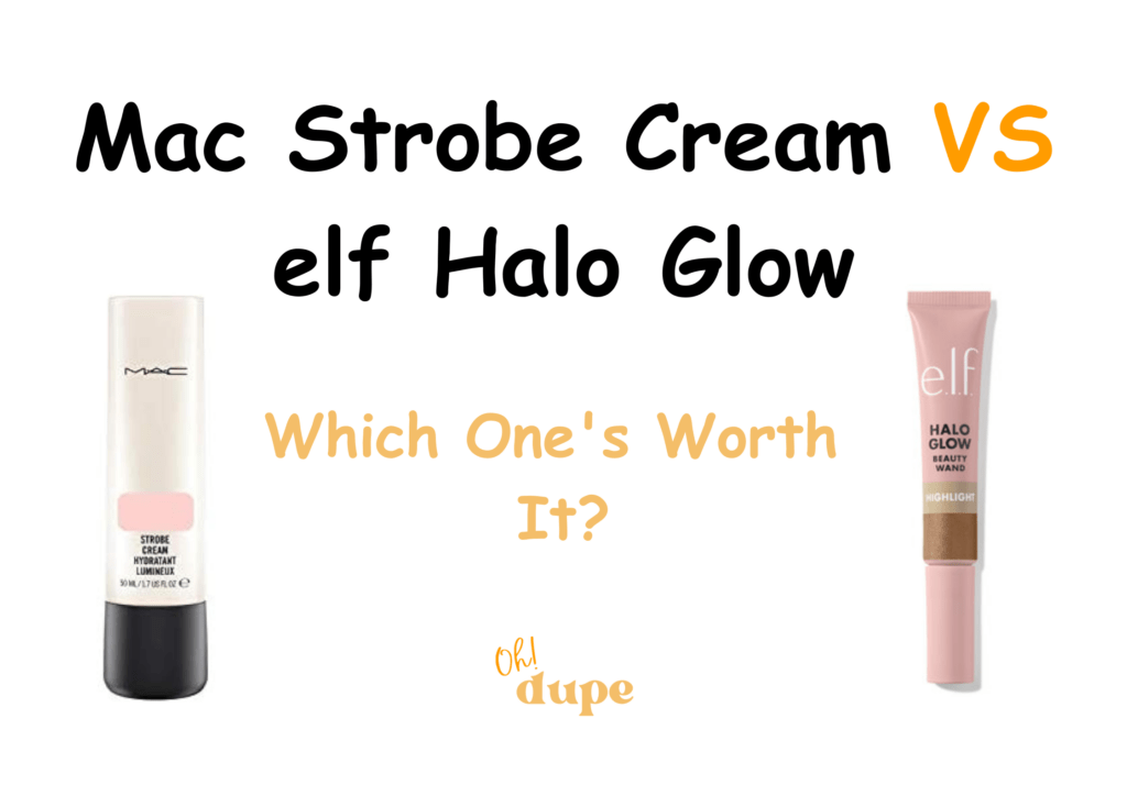Mac Strobe Cream VS elf Halo Glow