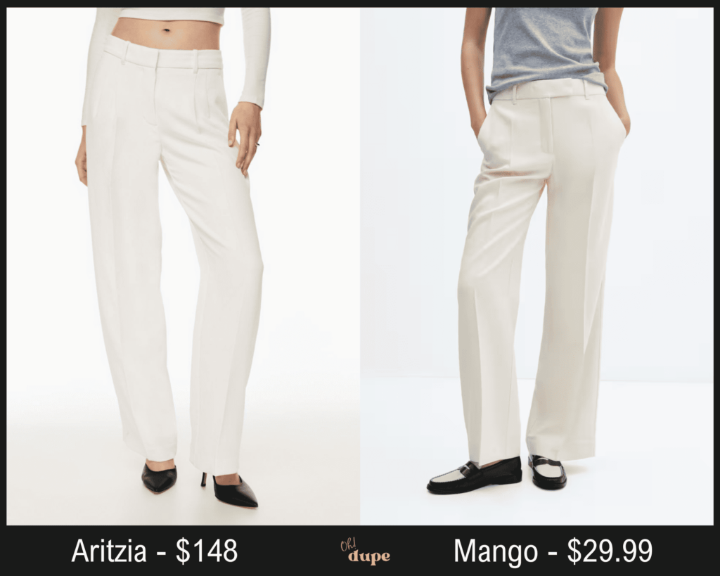 Lo-Rise Aritzia Effortless Pants 