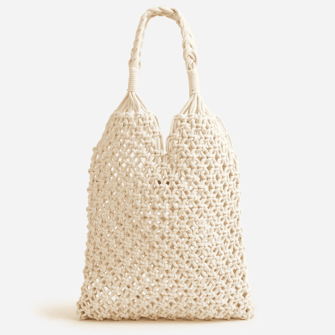 Crew Cadiz Hand Knotted Rope Tote